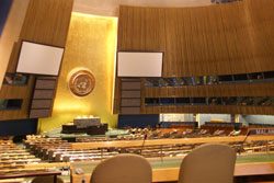 United Nations General Assembly Chambers