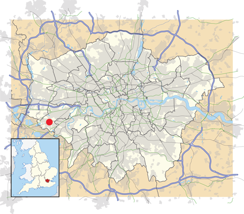 Feltham-map
