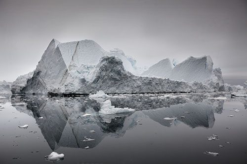 Jakobshavn Glacier in the Ilulissat Icefjord.Various inhabitations of the world are at a threat of being submerged by water due to global warming. According to NASA scientists, Jakobshavn is the single largest contributor to sea level rise in the Northern Hemisphere (Photo:Lawrence Hislop).
