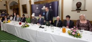 The Rt. Hon. Ed Davey MP, Secretary of State for Energy and Climate Change, praised the “amazing work His Holiness does for the cause of peace.”