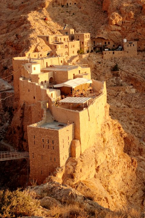 Christiann monastery Mar Musa in Syria. Syria has a rich religious heritage. © Zdenek Chaloupka | shutterstock.com