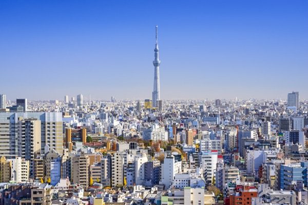 Daytime view of Tokyo, Japan. Japan has recovered since the war and become a thriving nation for business, commerce and technological advancements over the past decade. © Sean Pavone | Shutterstock.com