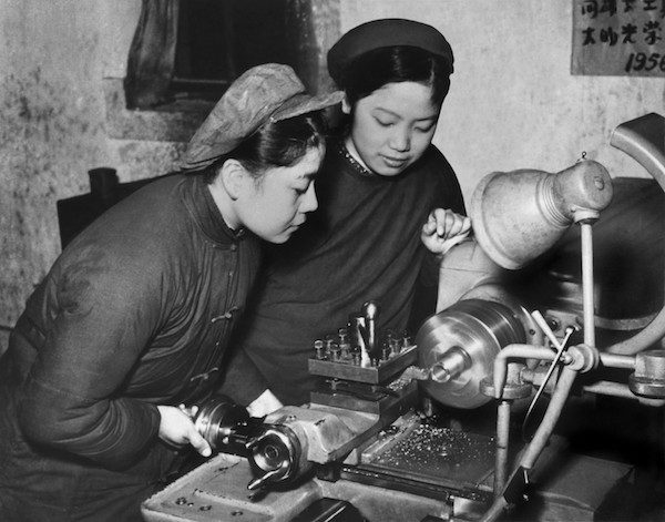 Workers in a Communist society have no chance of succeeding individually and their life is spent working for the greater good of society with very little incentive for individual progress. This eventually leads to frustration and anger among workers which results in sanctions and propaganda from the government to keep people in line. © Everett Historical | Shutterstock.com