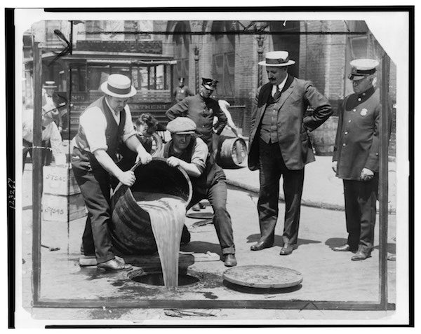 When did prohibition of wine and gambling was revealed best baccarat online casino