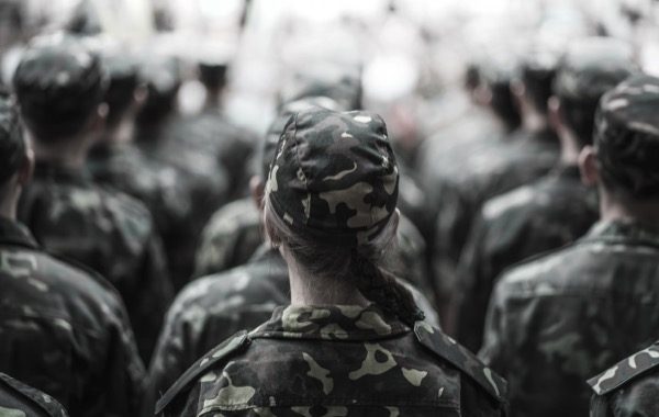 Women serving on the frontline may inevitably divert the focus of male soldiers away from the enemy. © Mariia Ivanets | Shutterstock