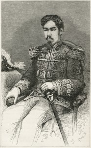 The Meiji Emperor of Japan aka Mutsuhito. Image source: Harper's Monthly, september 1876. © Stocksnapper | shutterstock.com