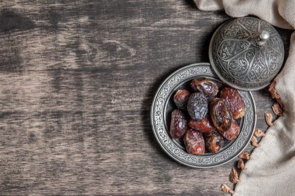 dates in a plate