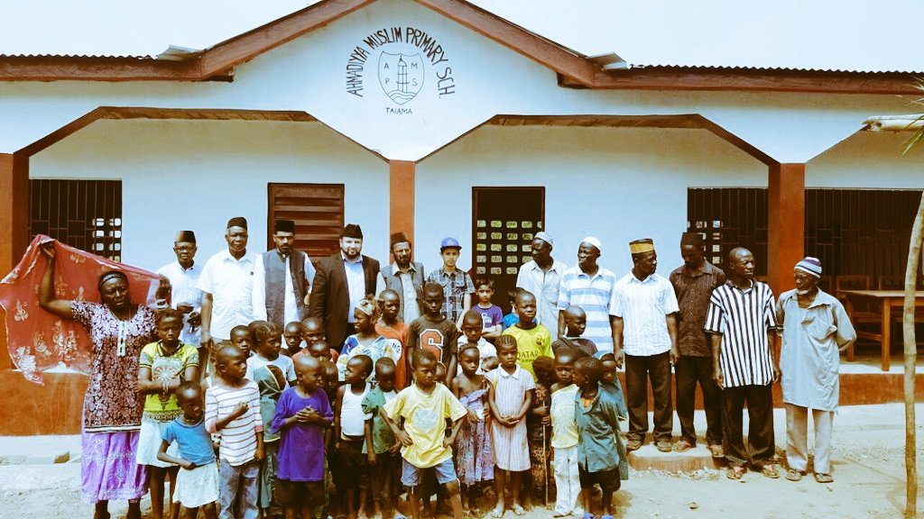 Ahmadiyya Muslim Primary School in Taiama, Sierra Leone