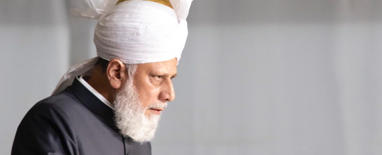 Hazrat Mirza Masroor Ahmad (aba) at Jalsa Salana France