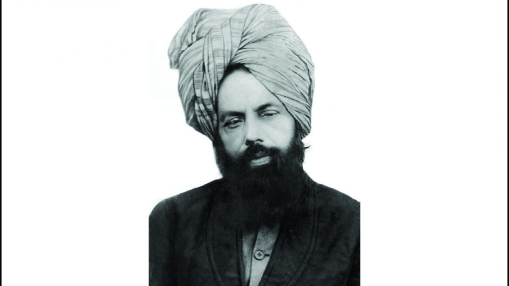 Portrait of the Promised Messiah (as) & Imam Mahdi (Guided One), Hazrat Mirza Ghulam Ahmad (as)