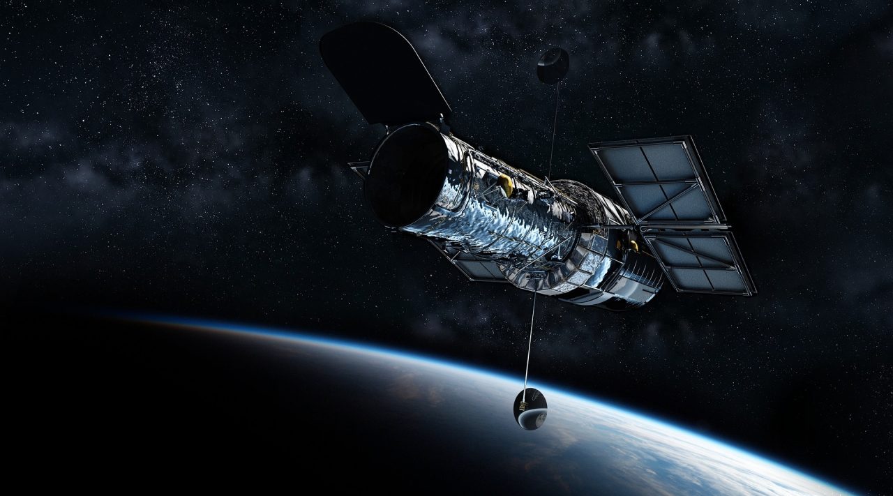 Astronomer Munazza Alam uses observations taken with the Hubble Space Telescope (image) and large ground-based telescopes for her research