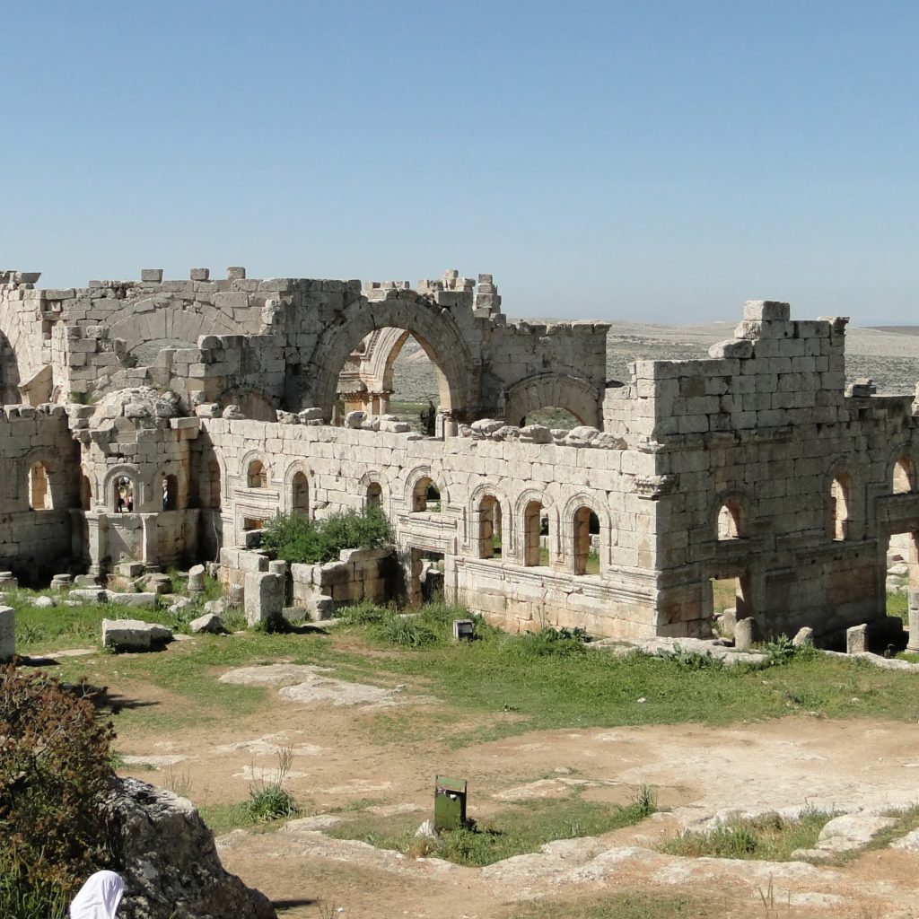 Image showing Church of Saint Simone Stylites, Syria.