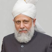His Holiness, Hazrat Mirza Masroor Ahmad (aba), Worldwide Head of the Ahmadiyya Muslim Community, Khalifatul Masih V