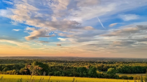 Evening Sky Landscape