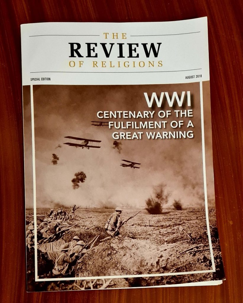 white Review of religions magazine