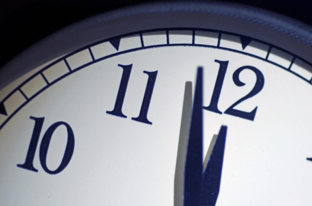 Doomsday Clock midnight