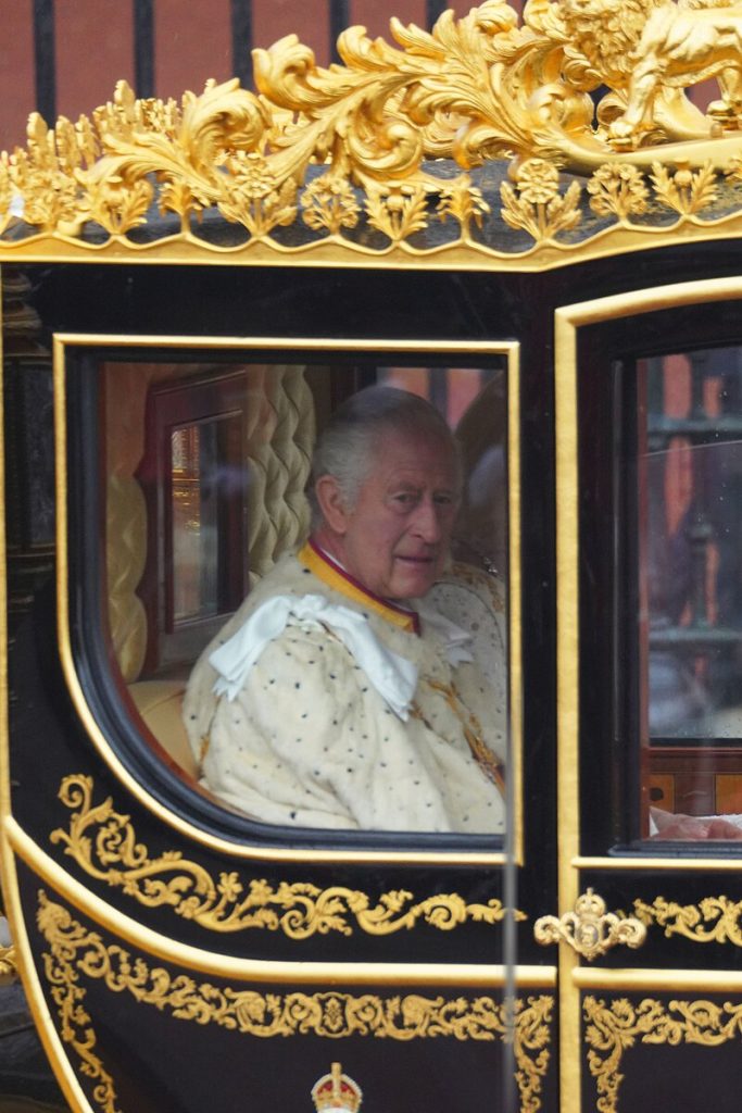 King Charles III Coronation Golden Carriage