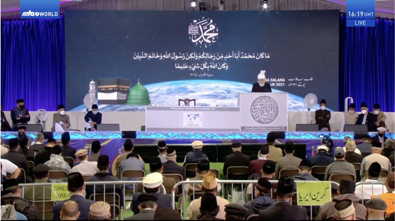Address at the Final Session of Jalsa Salana UK 2021: ‘Fulfilling the Rights of Others’ (Summary)